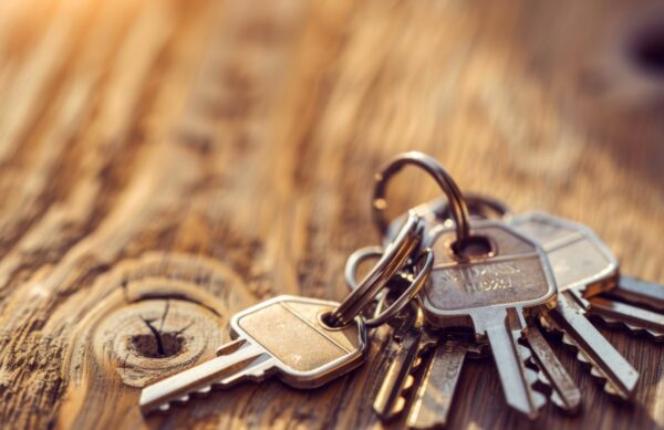 Clés de logement illustrant la location d’une résidence principale