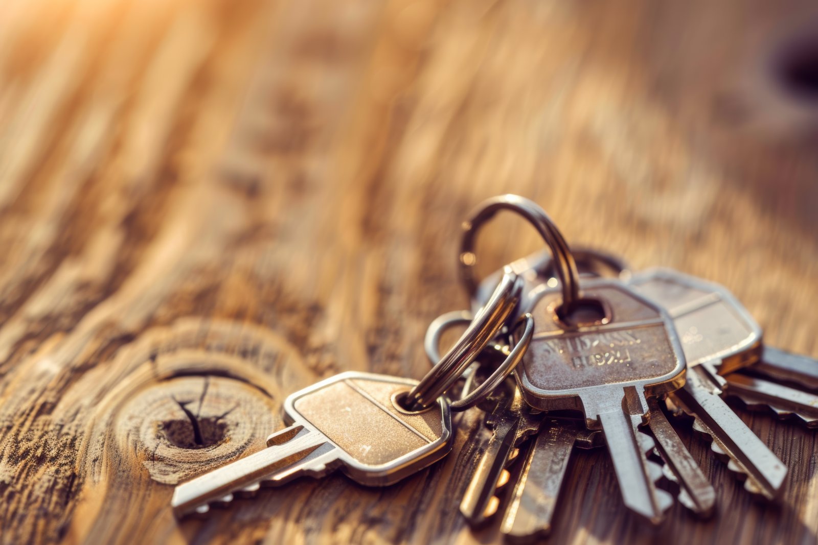 Clés de logement illustrant la location d’une résidence principale